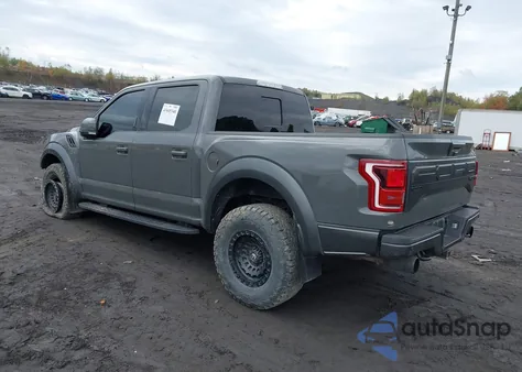 2018 Ford F-150 Raptor из США, поврежденный, VIN 1FTFW1RG7JFD92407